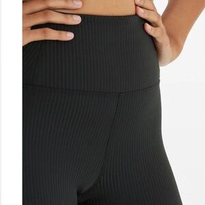 Girlfriend Collective - Black RIB High-Rise Legging